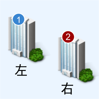 bâtiments 1 et 2